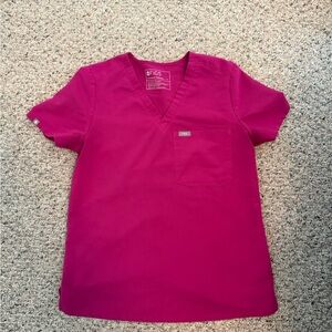 Figs Women's Short Sleeve Tee - Pink
